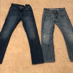 Boys size 7 Levi Jeans